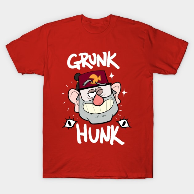 Grunk Hunk T-Shirt by Mady G